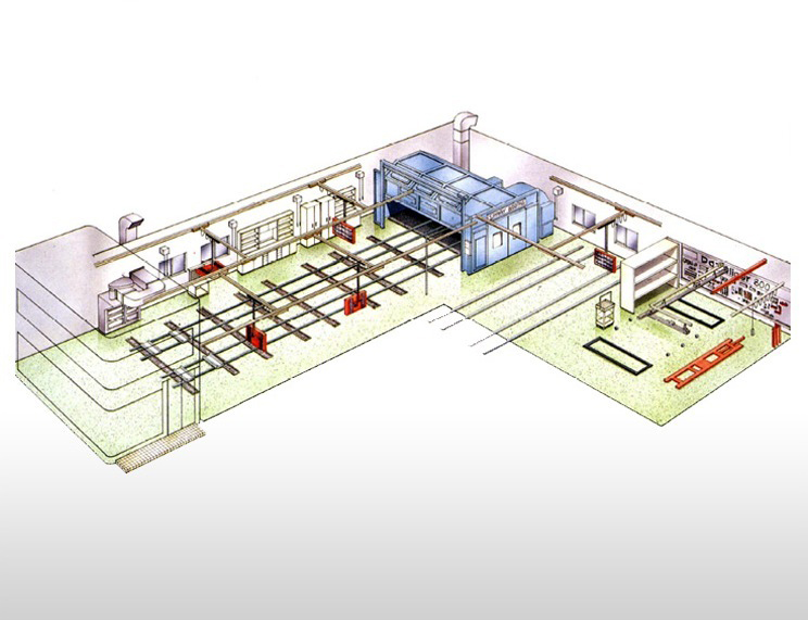 Body Repair & Painting Shop Line System